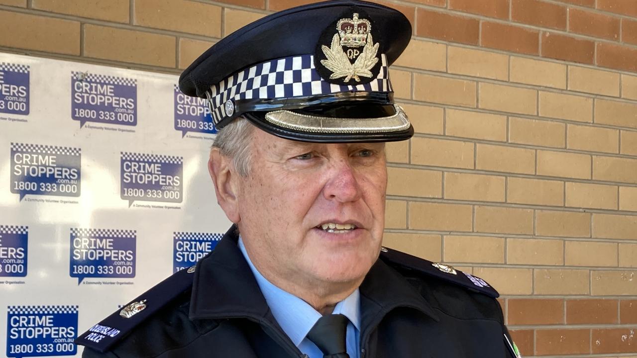 QPS Darling Downs District Inspector Danny Shaw.