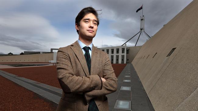 Alex Joske says he has identified 325 members of Chinese Communist Party talent programs in Australian research institutions, including in all leading universities and the CSIRO. Picture Gary Ramage