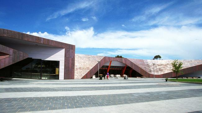 The Marion Cultural Centre, which is designed in a shape that spells out Marion, was controversially added to the State Heritage Register in 2019.