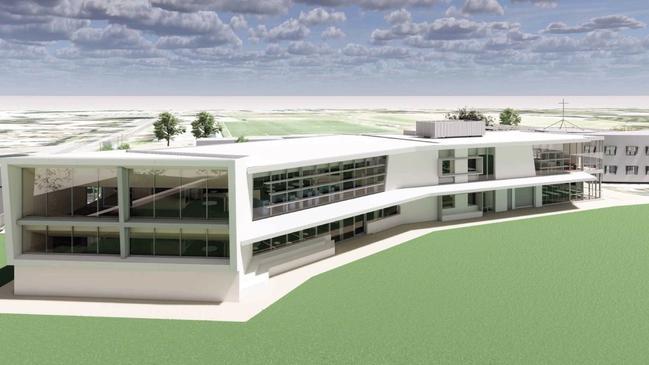 Concept images of the proposed extension and upgrade at Immanuel Primary School in Novar Gardens. Picture: Swanbury Penglase.