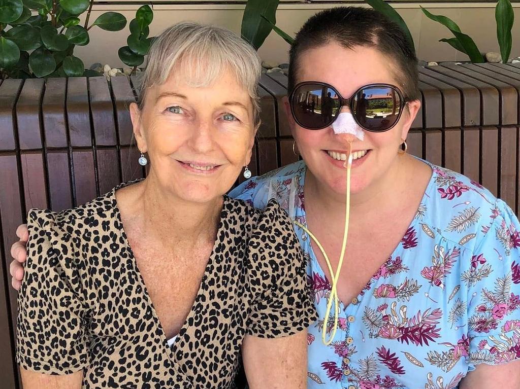 Annie Heathwood with her daughter Taleese Penna.