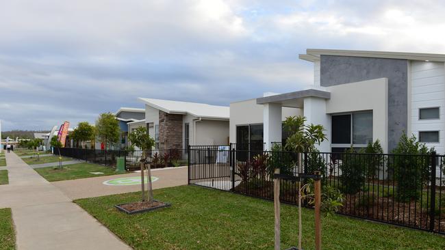 Stockland’s display village at Burdell. Picture: Evan Morgan