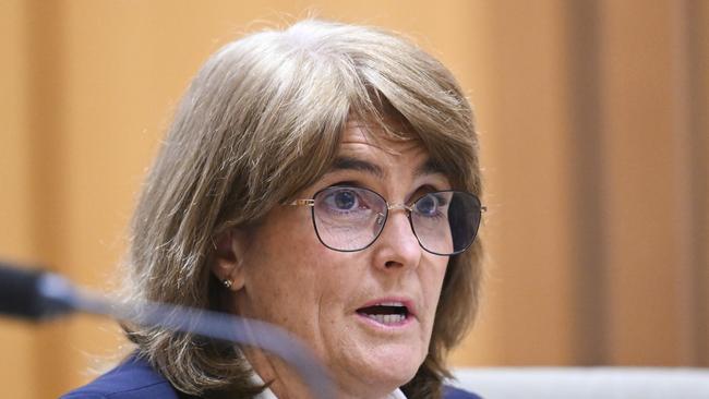Reserve Bank governor Michele Bullock has said the federal government’s $300 energy bill rebate is not expected to make a major impact on reducing inflation. Picture: NewsWire / Martin Ollman