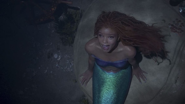 Hailey Bailey had to contend with a similar backlash when The Little Mermaid came out. Picture: Picture: Disney