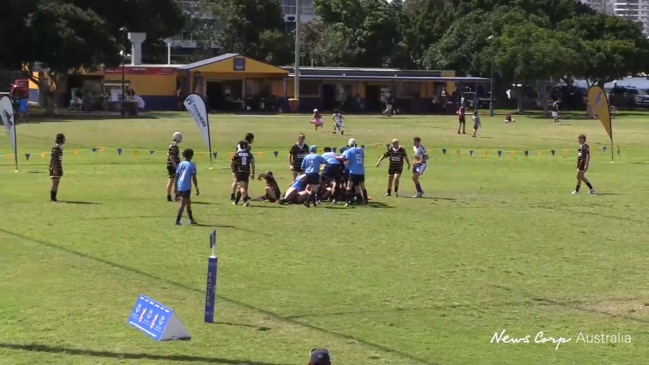 Replay: King of the Country rugby union - Helensvale Hogs v CJRU (U14)