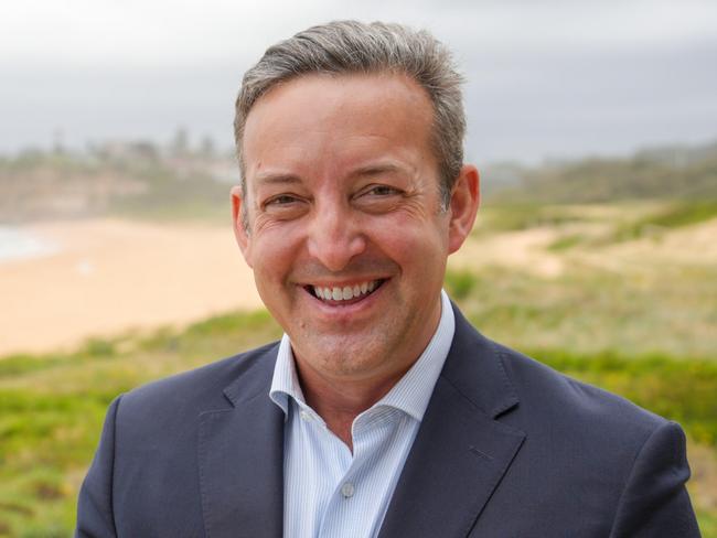 Liberal candidate for Mackellar, James Brown. Image: Patrick Blacker