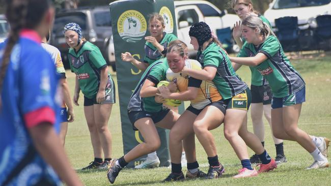 Faces of the CQ Capras under-17 and under-19 girls open trials at St Brendan's College, Yeppoon, on November 16, 2024. Photo: Pam McKay