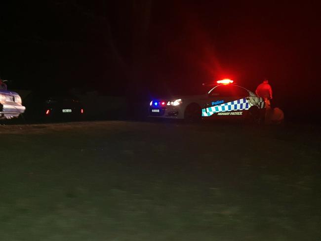 Two men are in hospital after a police chase at Berkeley Vale.