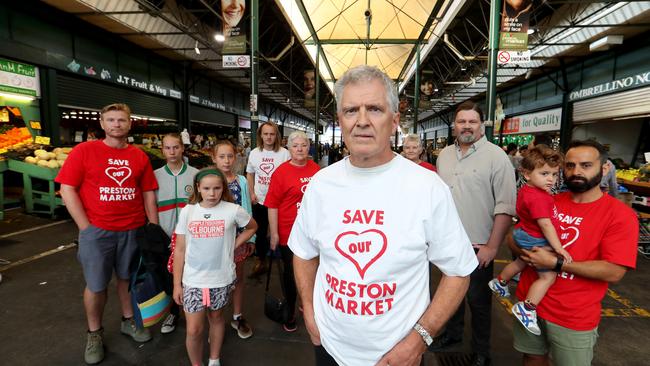 The Save Our Preston Market community group has been in a long-running battle to protect the Preston Market. Picture: David Geraghty / The Australian.