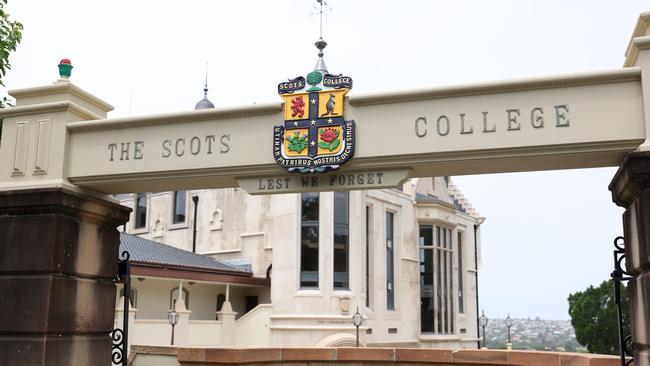The Scots College was rocked with a cyberbullying scandal in December last year. Picture: Rohan Kelly.