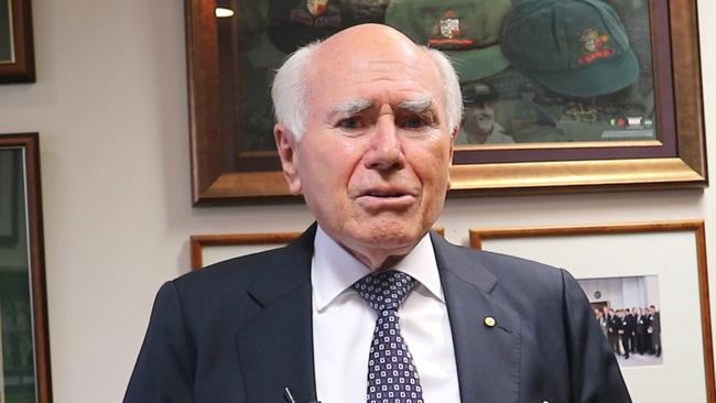 The letter comes just days after Prime Minister John Howard sent a letter and produced a video endorsing Tony Abbott for Warringah. Picture: Supplied