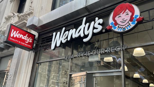 A Wendy’s in New York. Picture: Benedict Brook/news.com.au.