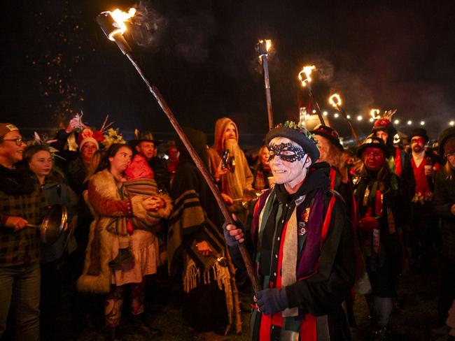 Willie Smith's Midwinter Festival 2024 at Huonville - Wassail. Picture: Caroline Tan