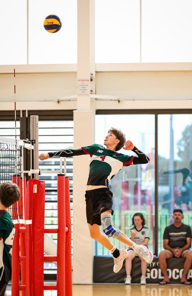 Junior Schools Cup volleyball 2023. Pic: Rogue Gun Photography