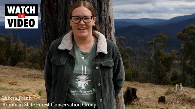 Activist Takesa Frank is taking the anti-logging push to NSW parliament