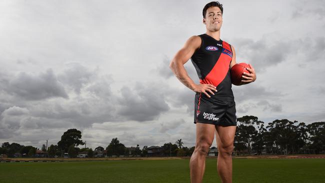 Dylan Shiel is loving life as a Bomber. Picture: Tony Gough