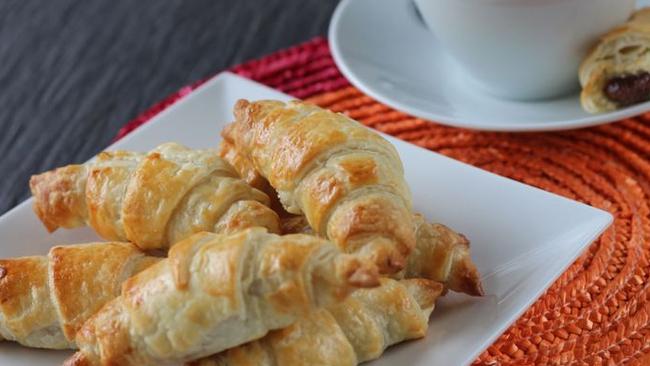 3-ingredient Nutella croissants. Picture: Kidspot.