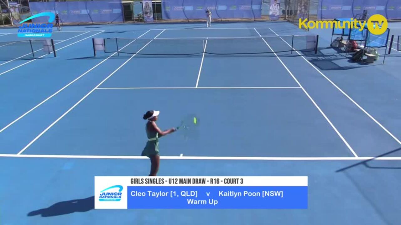 Replay: Cleo Taylor (QLD) [1] v Kaitlyn Poon (NSW) - 2024 Australian Junior Hardcourt Championships Day 2