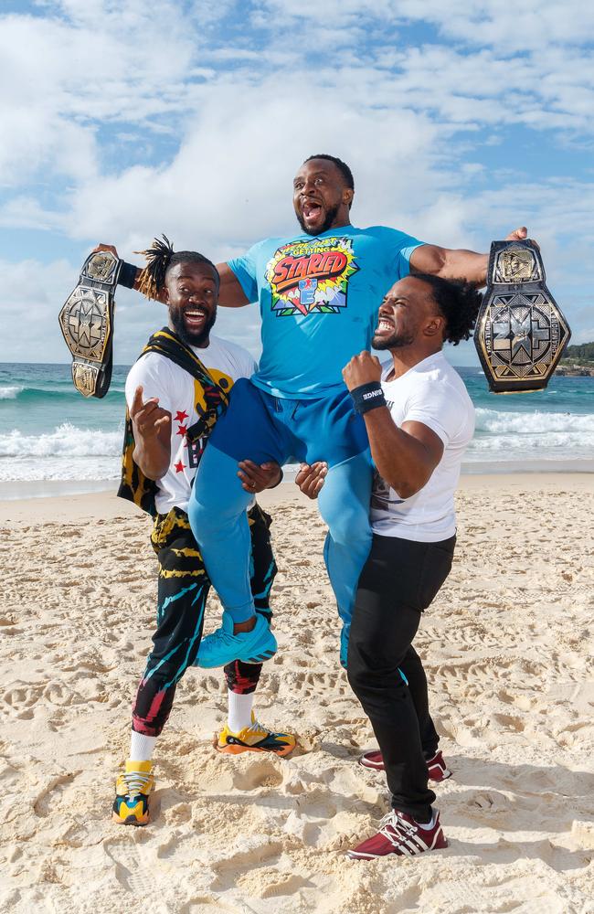 The New Day are one of the most successful Tag Teams in WWE history, having won multiple championships. Picture: David Swift