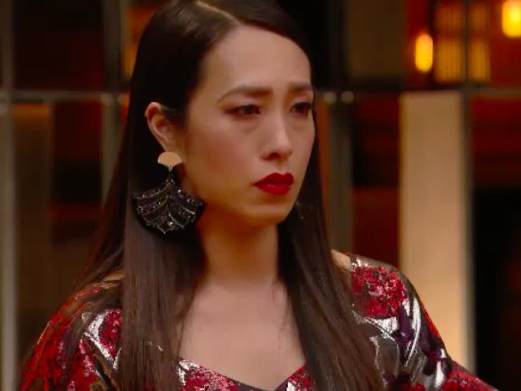 Melissa Leong also struggled to hold back tears through Reynold’s story.