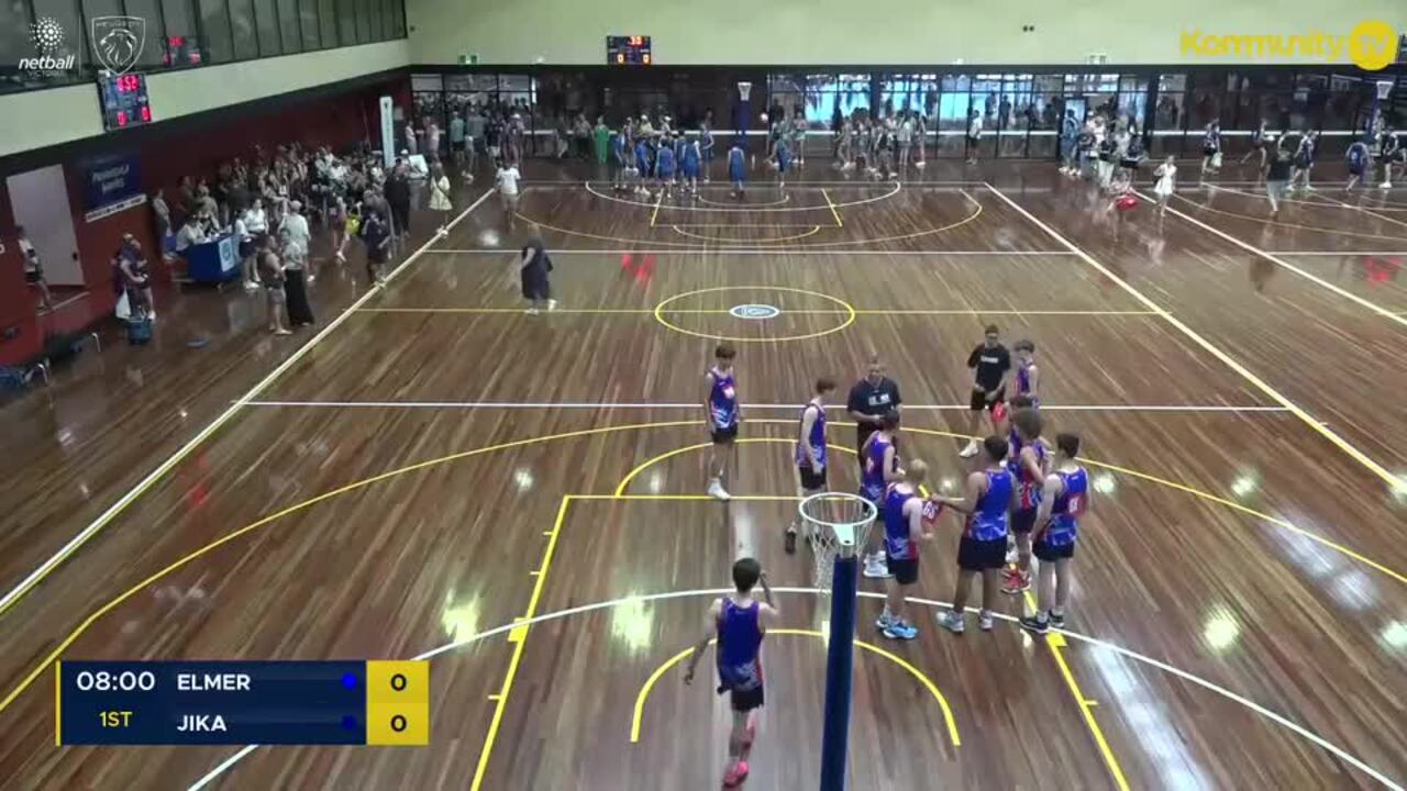 Replay: Elmer v Jika (17&U M) - 2025 Netball Victoria State Titles Day 1