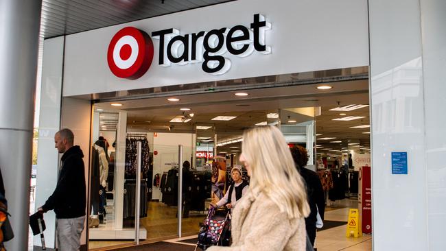 Target Centrepoint on Rundle Street, in Adelaide on Friday. (The Advertiser/ Morgan Sette)