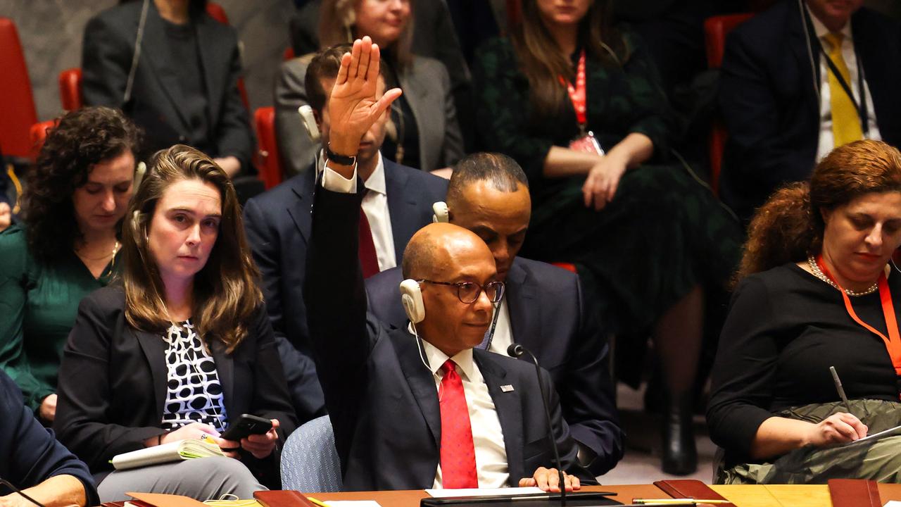 The UN General Assembly voted overwhelmingly for a non-binding draft resolution for a ceasefire. Picture: Charly Triballeau/AFP