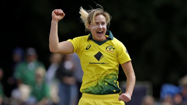 Ellyse Perry’s 7-22 is the best ever bowling figures in all ODI cricket. Picture: Henry Browne/Getty Images