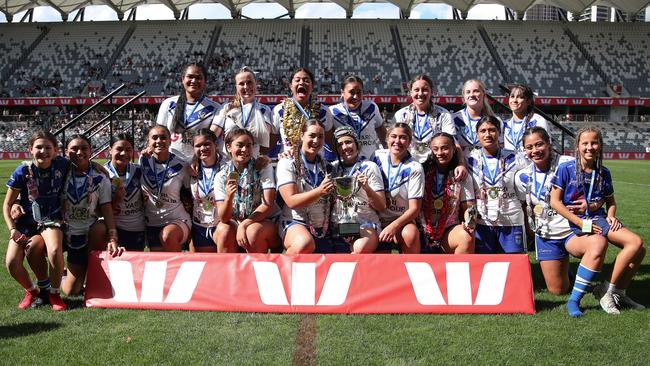 Canterbury premiers of the Lisa Fiaola Cup. Picture: Bryden Sharp