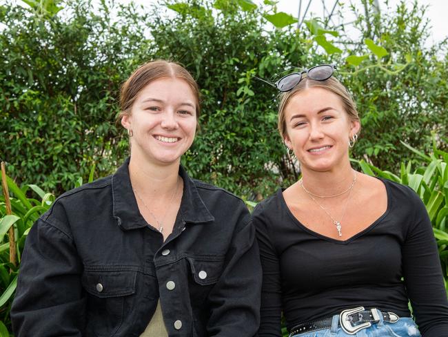 Tahlia and Branna Duke. Meatstock Festival, Toowoomba showgrounds. April 2022