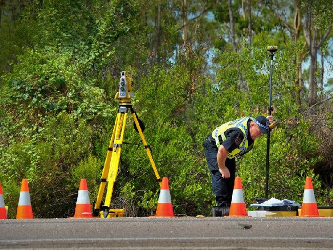 NT Police crash investigators at work