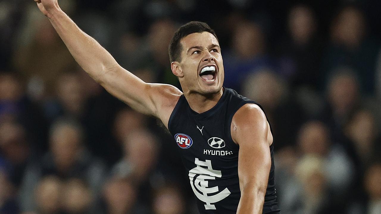 Jack Silvagni could be set for a fresh start. Picture: Daniel Pockett/Getty Images