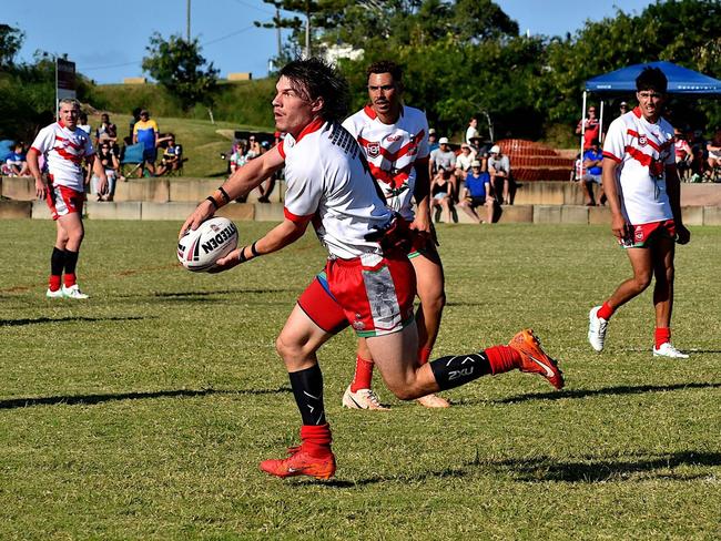 Emu Park fullback Connor Rothery. Photo: George Vartabedian