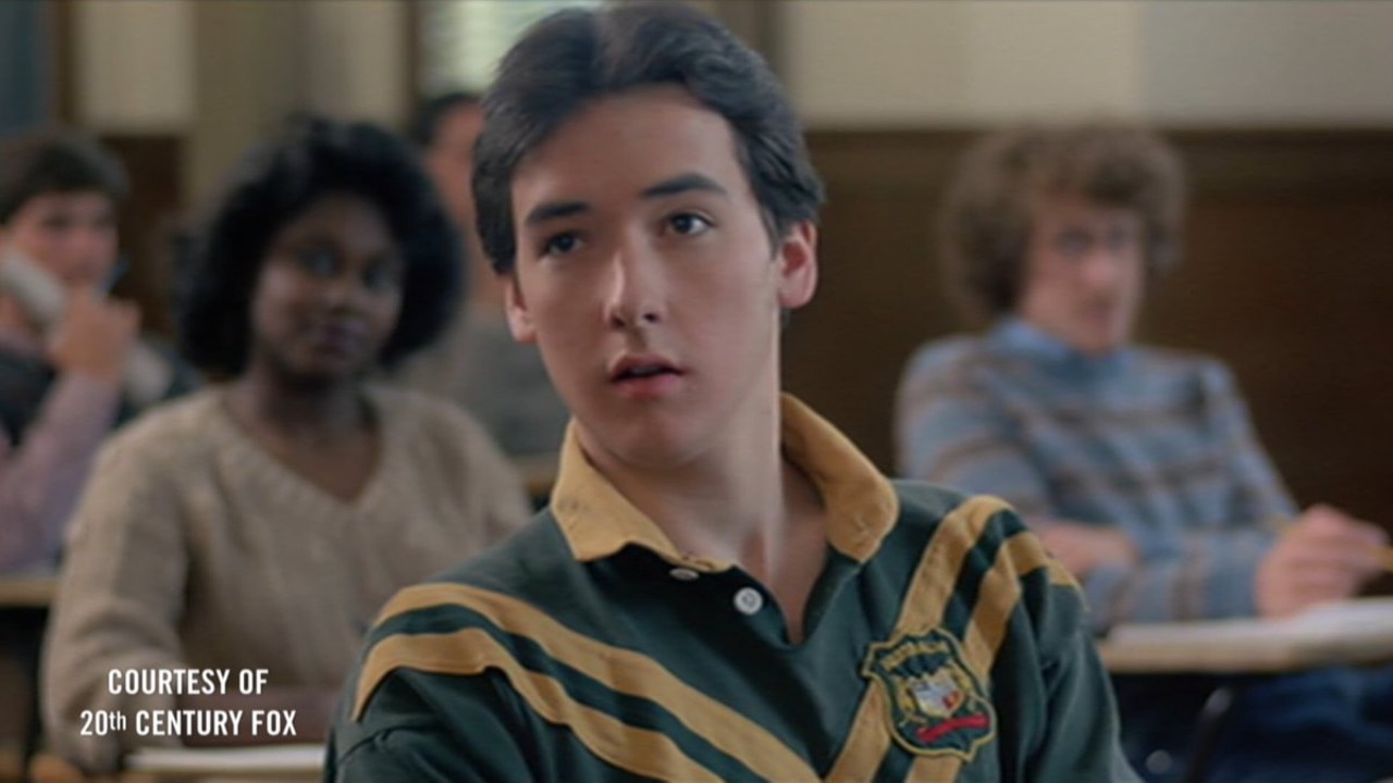 John Cusack wearing a Kangaroos jersey in 1985's 'The Sure Thing'