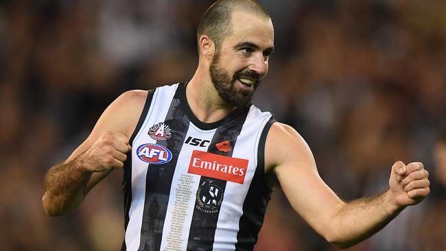 Steele Sidebottom and the Magpies need to keep their percentage high.