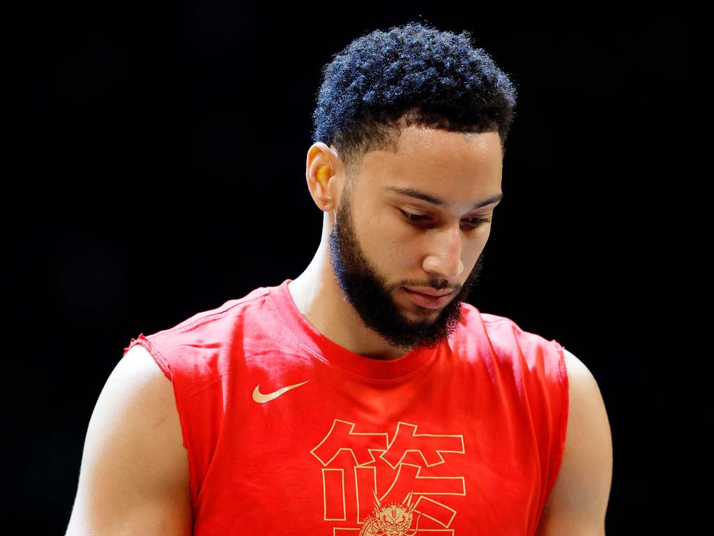 Ben Simmons’ inability to recover from a serious back issue is a worry for the Aussie. Picture: Sarah Stier / GETTY IMAGES NORTH AMERICA / Getty Images via AFP