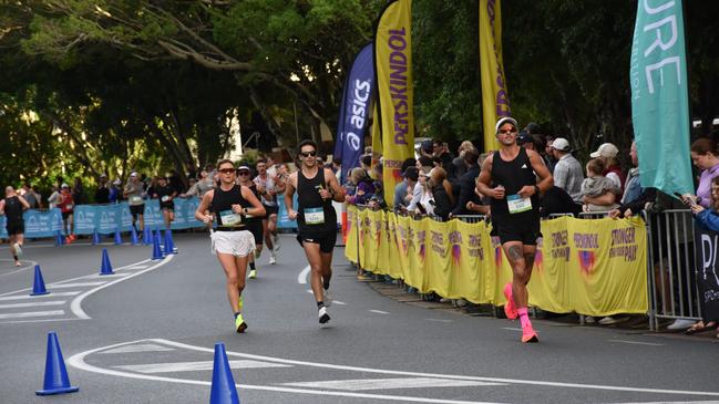 Some of the magic moments and action from the ASICS Runaway Noosa Marathon. Photo: Mark Furler