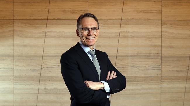 Outgoing BHP CEO Andrew Mackenzie