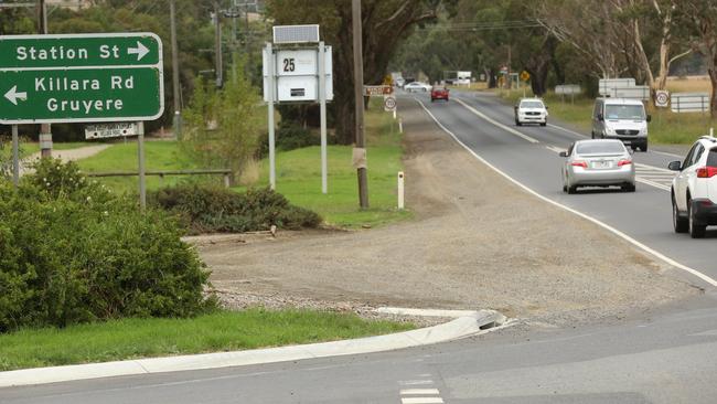 The crash occurred at the intersection of Maroondah Highway and Killara Rd.