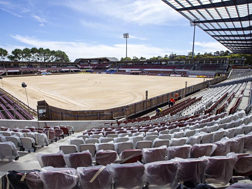 The new grand stand at Brookvale Oval will be named after club great Bob Fulton. Picture: Adam Yip