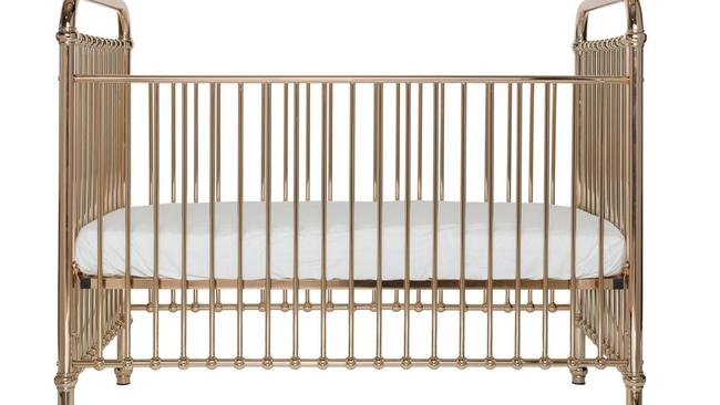 Rose gold clearance crib