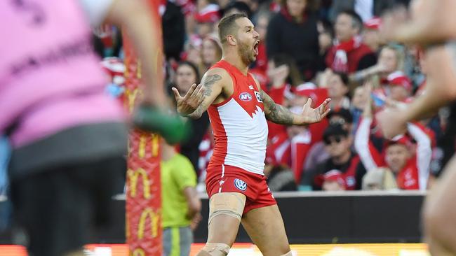 Lance Franklin is not giving Swans cause for concern.