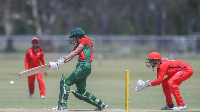 Underage 19 Female Championships; Various Matches played at Nudgee College Cricket Ovals 14.12.23 Pics by Stephen Archer
