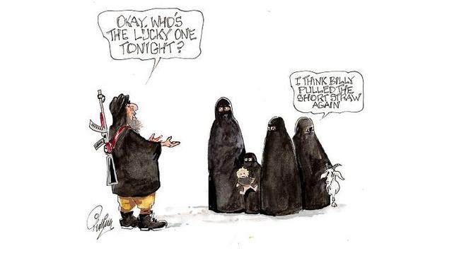 Larry Pickering was placed under police guard last year for satirising the prophet Muhammad and continues to lampoon Muslims. Picture: Pickering Post