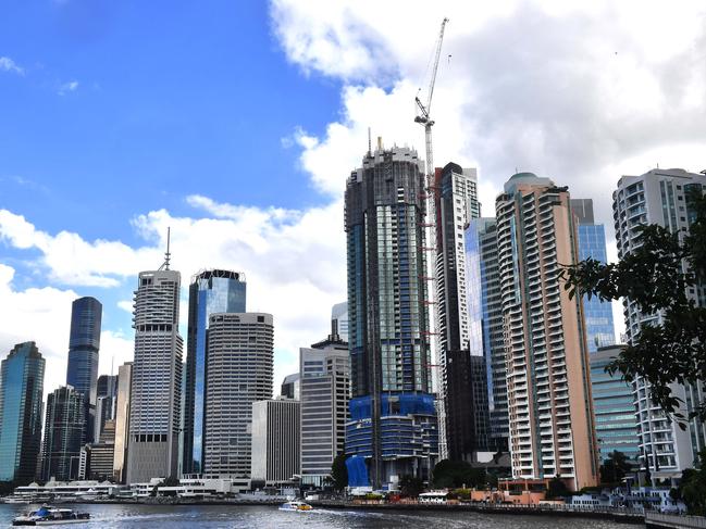 BRISBANE, AUSTRALIA - NewsWire Photos April 26, 2021: Stock images of the Brisbane city skyline.Picture: NCA NewsWire / John Gass