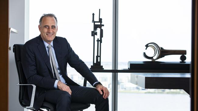 Rob Scott, Chief Executive of Wesfarmers in his offices in Perth. Picture: Ross Swanborough.