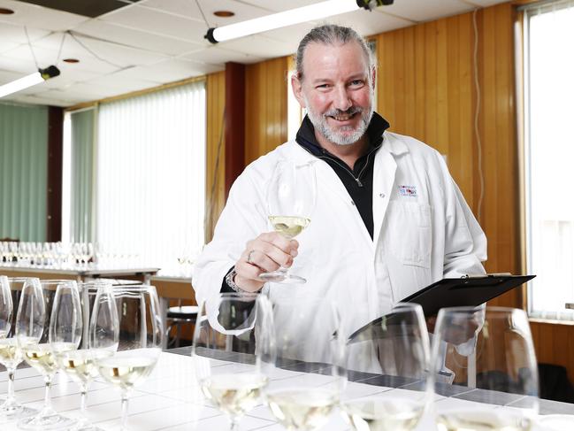 Chief judge at this year's Royal Hobart Wine Show Jeremy Dineen. Picture: Zak Simmonds