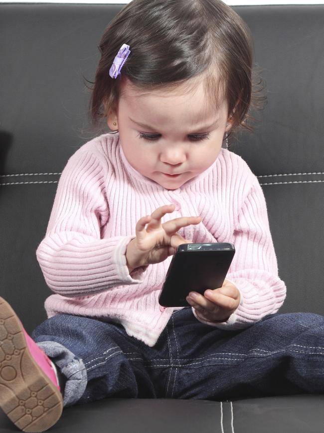 Prolonged use of smartphones can lead to tantrums.