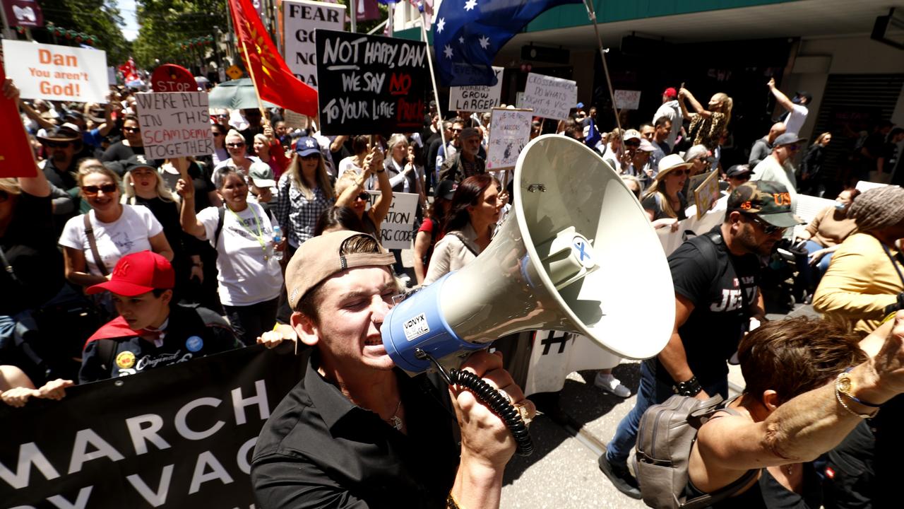 More Freedom Protests In Melbourne Over Vaccine Mandates And Covid ...