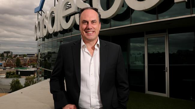 Carsales.com chief executive Cameron McIntyre expects the further digitisation of automotive retailing to create new opportunities for the company. Picture: Stuart McEvoy/The Australian.